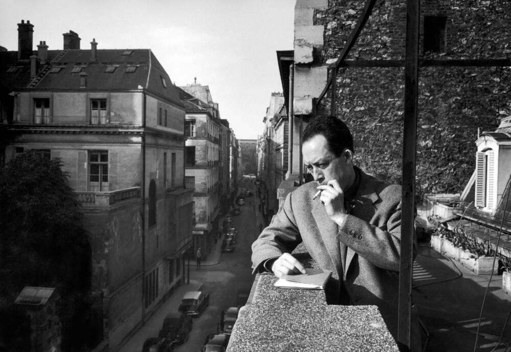 Fotografía de Albert Camus